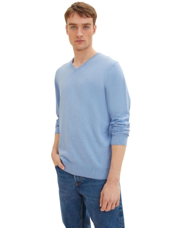 Tom Tailor Trui GEVLEKTE TRUI MET V HALS 1027665XX10 31087