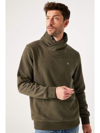Garcia Trui SWEATER I31270 1195 DARK GREEN