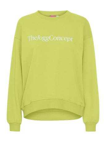 The Jogg Concept Trui JCSAFINE SWEATSHIRT 22800015 130550 LIME PUNCH