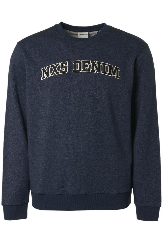 SWEATER CREWNECK MELANGE 19130158 078 NIGHT