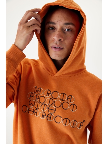 Garcia Trui HOODIE H31060 2770 SUNSET ORANGE