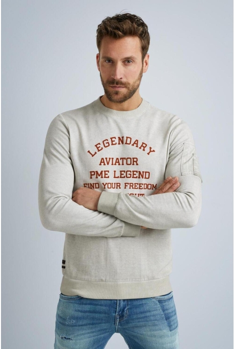 PME legend crewneck interlock cold dye