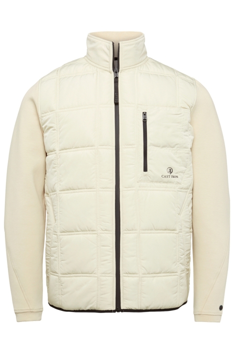 Cast Iron ecru heren vest | Vooraanzicht