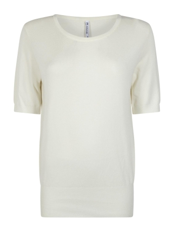 Zoso T-shirt DARLY KNITTED SWEATER 231 0005 OFF WHITE
