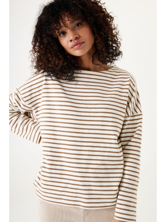 Garcia Trui GESTREEPTE SWEATER H30263 53-OFF WHITE