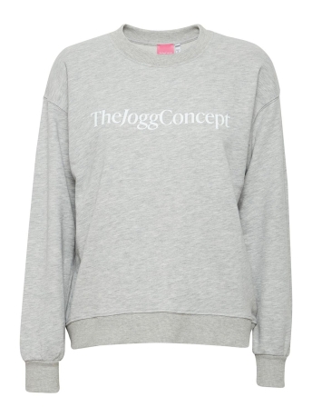 The Jogg Concept Trui JCSAFINE SWEATSHIRT 22800015 201747 LIGHT GREY MELANGE