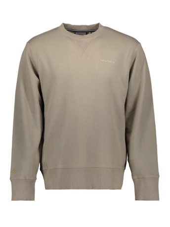 Superdry Trui CODE ESSENTIAL OVERDYED CREW M2012082A STONE DARK GREY