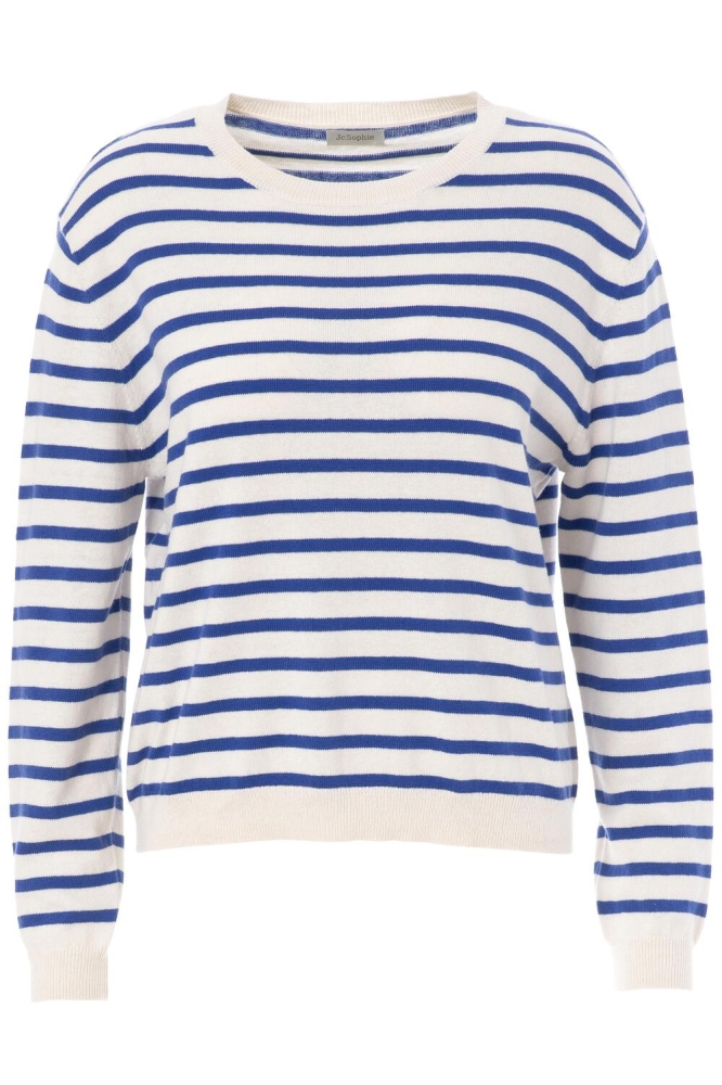 TYLER SWEATER T9203 139 OFF WHITE BLUE