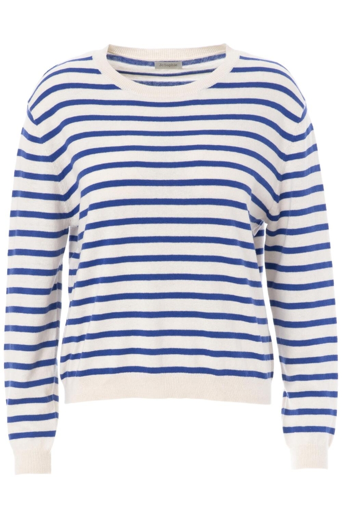TYLER SWEATER T9203 139 OFF WHITE BLUE