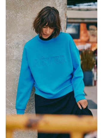 Vila Trui VIREFLECT VIVRE L/S SWEAT 14091338 CLOISONNE