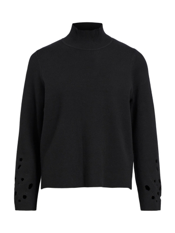 Object Trui OBJREYNARD CUTOUT SQUARE SLEEVE PUL 23043789 Black