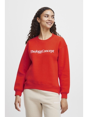 The Jogg Concept Trui JCRAFINE SWEATSHIRT JERSEY 22800279 181561 ORANGE