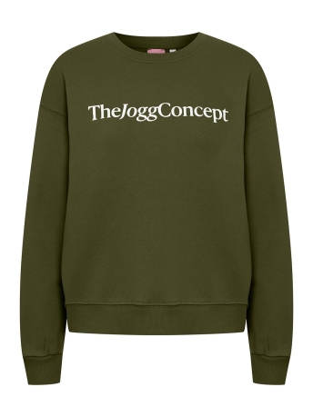 The Jogg Concept Trui JCRAFINE SWEATSHIRT JERSEY 22800279 190419 RIFLE GREEN