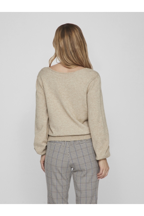 Vila beige dames trui