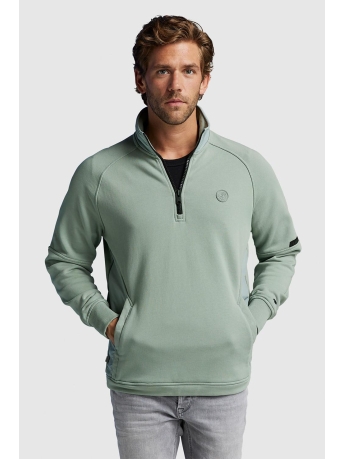 Cast Iron Trui HALF ZIP COLLAR REGULAR FIT TERRY CSW2211444 6021
