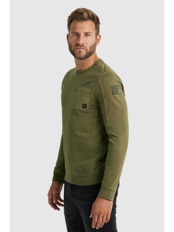 PME legend T-shirt R NECK LIGHT TERRY GARMENT DYED PLS2210473 6409