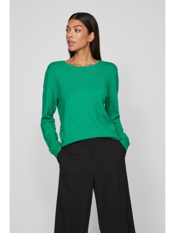 Vila Trui VIRIL O-NECK L/S KNIT TOP - NOOS 14054177 BRIGHT GREEN