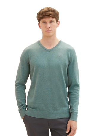 Tom Tailor Trui TRUI MET V HALS 1027665XX10 32619