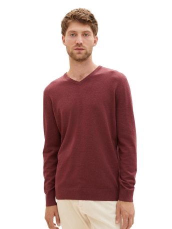 Tom Tailor Trui TRUI MET V HALS 1027665XX10 32620