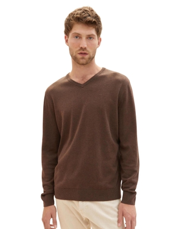 Tom Tailor Trui TRUI MET V HALS 1027665XX10 32717
