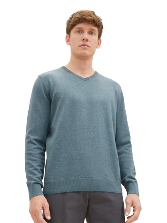 Tom Tailor Trui TRUI MET V HALS 1027665XX10 32714