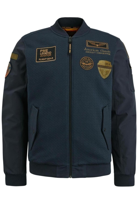 Absorberend Blokkeren Vervelend sweat jacket with badges psw2308416 pme legend vest 5281