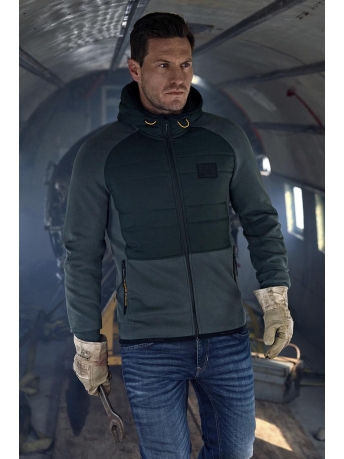 PME legend Vest SWEAT JACKET WITH HOOD PSW2308431 6026