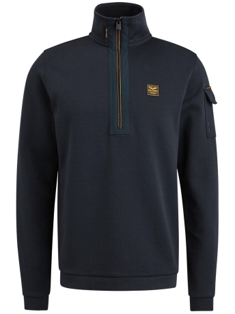 PME legend Trui HALF ZIP COLLAR INTERLOCK PSW2308433 5281