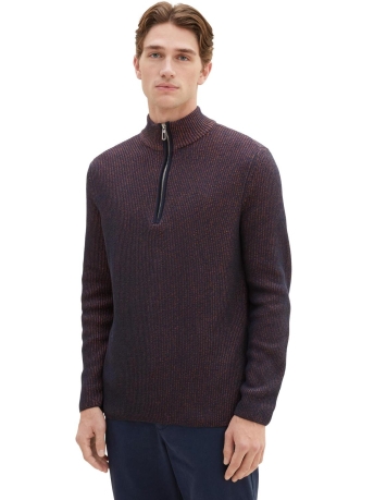 Tom Tailor Trui GEBREIDE TRUI MET TROYERKRAAG 1038243XX10 32740
