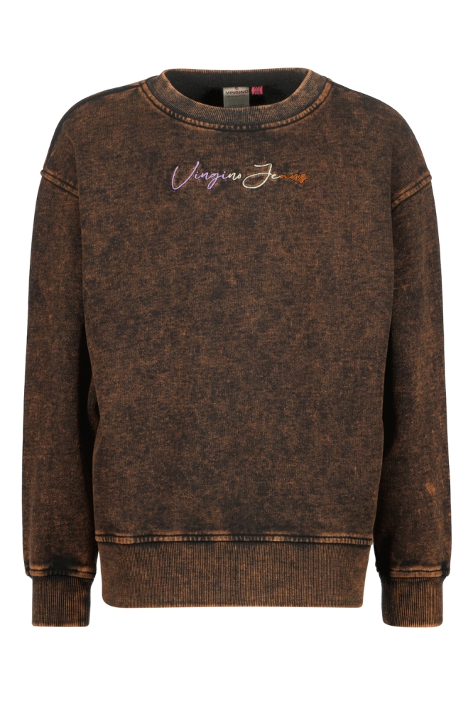 NINE SWEATER AW23KGN34006 TOFFEE BROWN