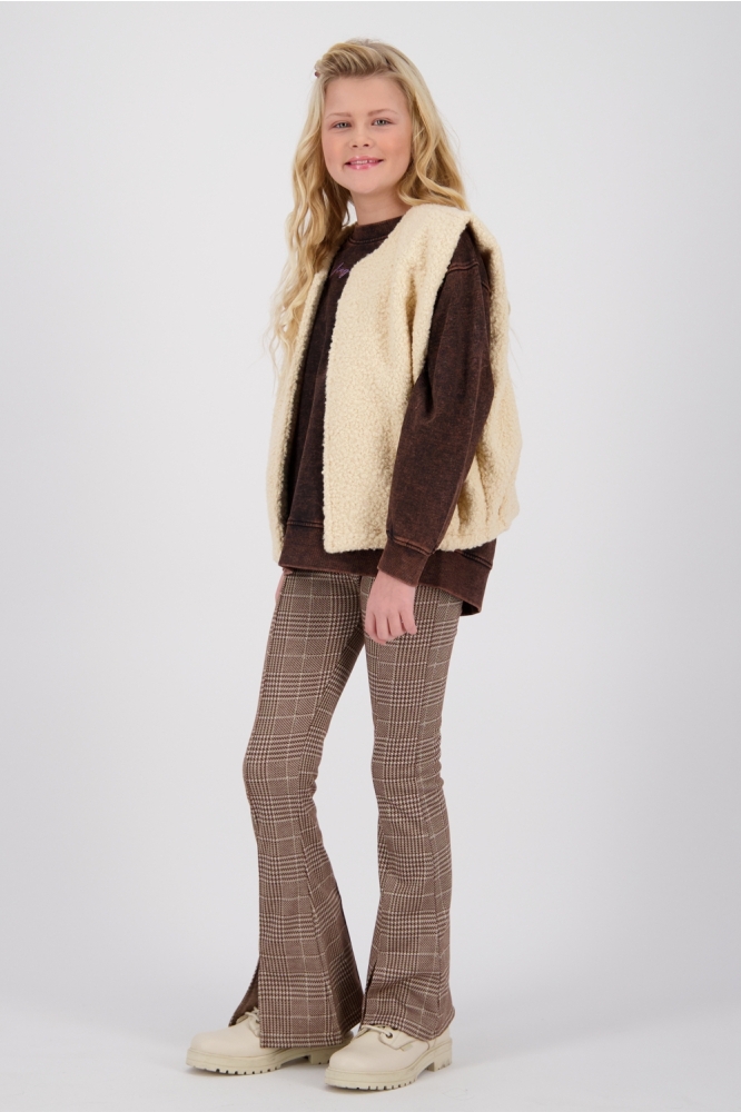 NINE SWEATER AW23KGN34006 TOFFEE BROWN
