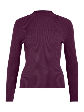 Vila Trui VISPACY L/S HIGHNECK KNIT TOP 14090877 Winter Bloom/SPACE DYE