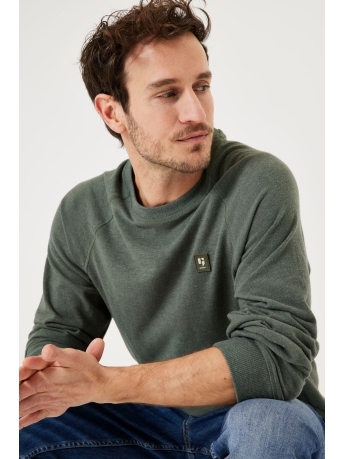Garcia Trui SWEATER J31015 1195 DARK GREEN