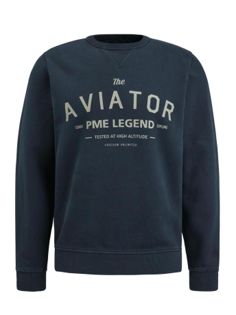 PME legend Trui SWEATSHIRT IN TERRY SWEAT FABRIC PSW2311461 5281