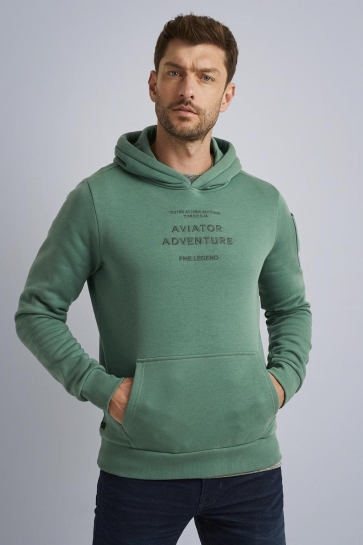 PME legend Trui HOODED SOFT TERRY SWEATER PSW2311471 6130