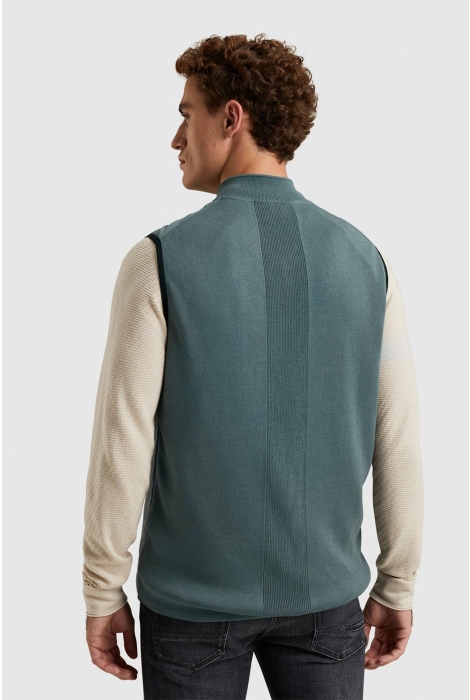 Cast Iron bodywarmer cotton modal vest
