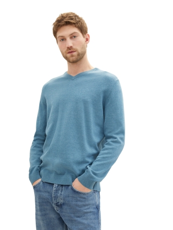 Tom Tailor Trui BASIC V NECK KNIT 1039806XX10 34138