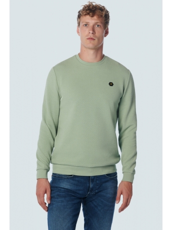 NO-EXCESS Trui SWEATER CREWNECK 22101102 125 LIGHT SEAGREEN