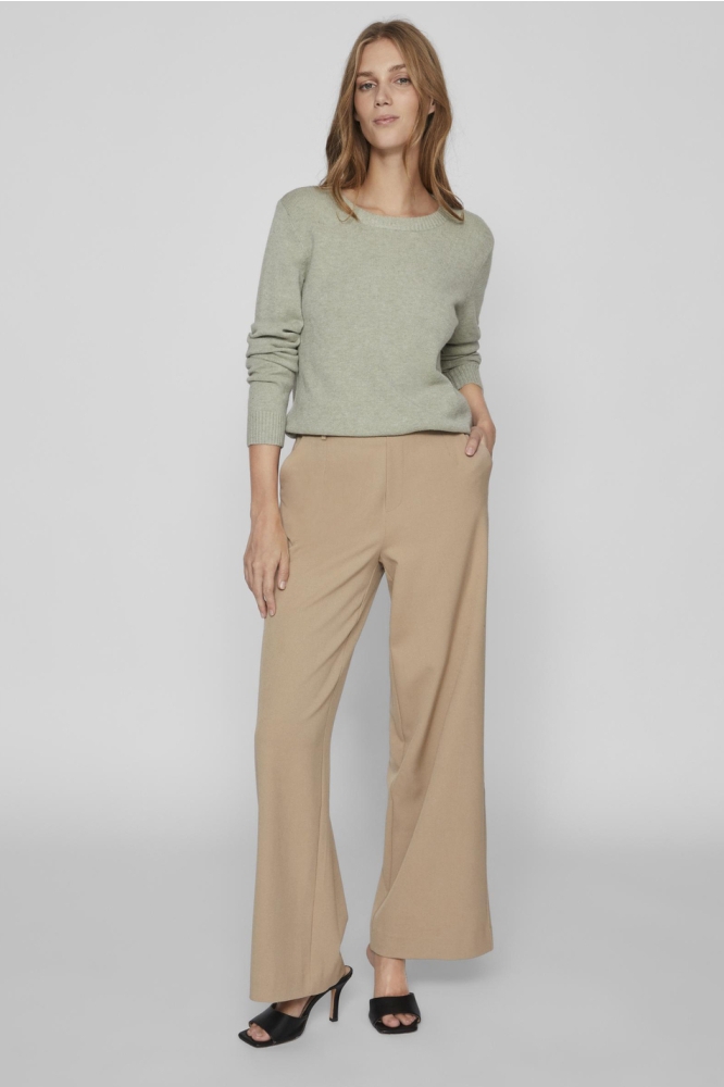 Vila groene dames trui | Model