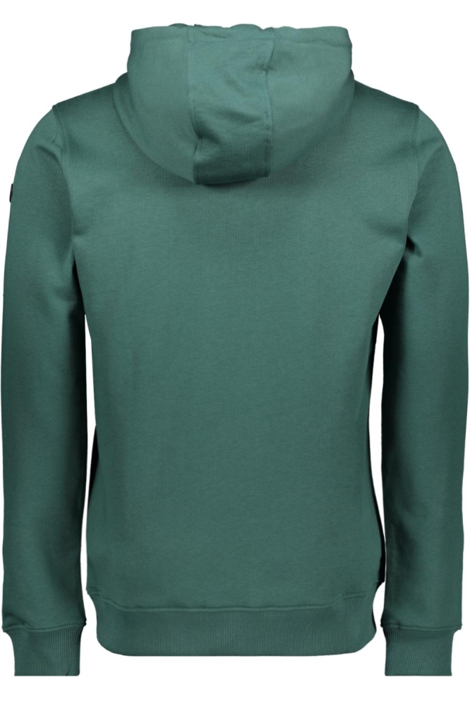 HOODIE WITH FRONTLOGO 24019303 76 FADED GREEN