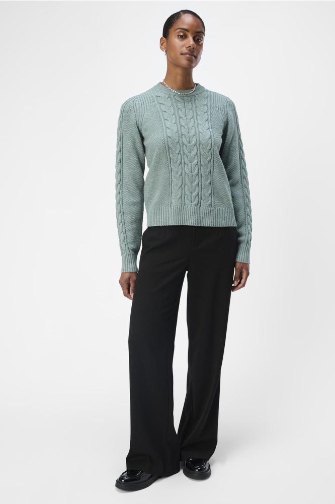 Object groene dames trui | Model
