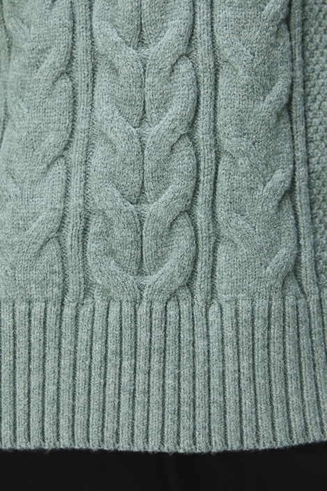 Object groene dames trui | Close up