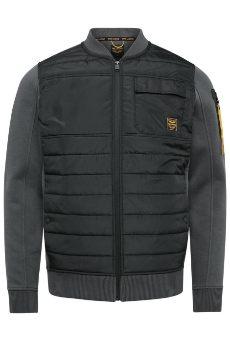 PME legend zip jacket sweat mixed padded