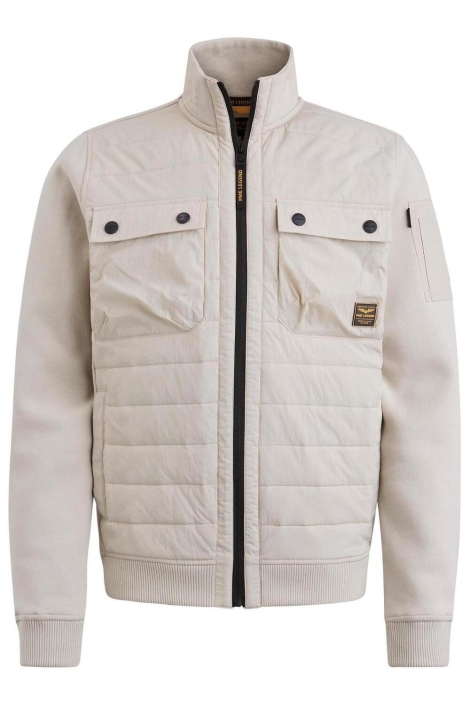 PME legend zip jacket sweat mixed padded