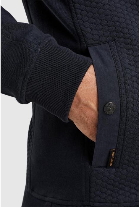 PME legend zip jacket jacquard interlock swea