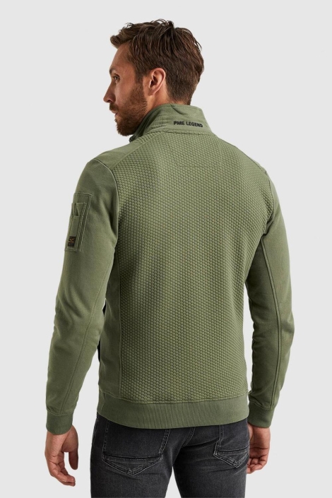 PME legend zip jacket jacquard interlock swea