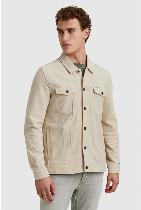 Cast Iron button jacket twill