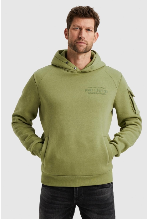 PME legend hooded brushed sweat