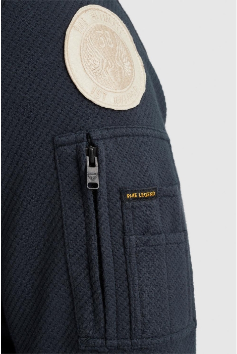 PME legend zip jacket interlock jacquard twil