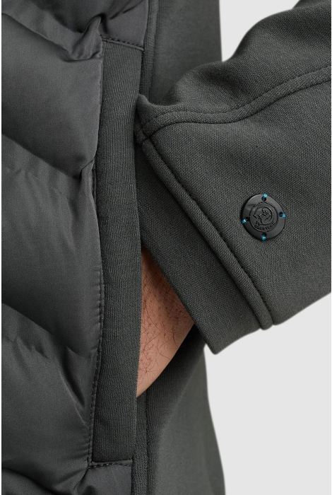 Cast Iron zip jacket interlock